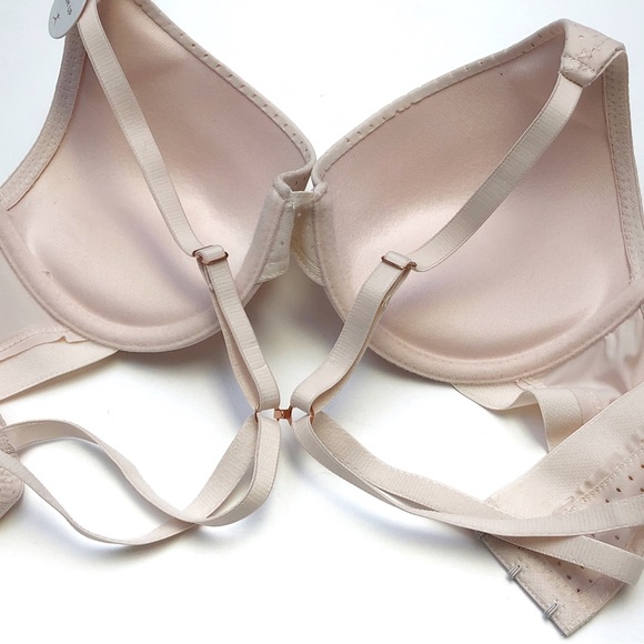 Danskin 36B NWT Blush Pale Pink Push Up Conversion Bra - Picture 3 of 8